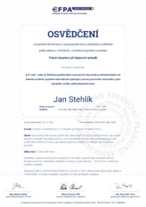 Certifikát - Právní desatero při dopravní nehodě